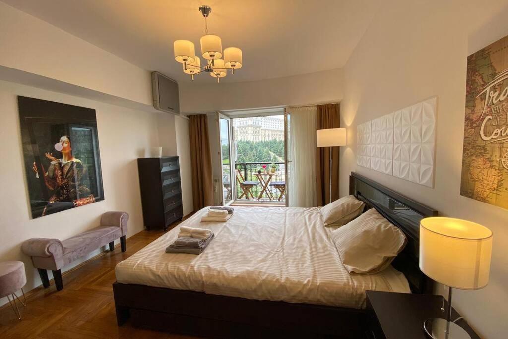 New Luxury Flat In Front Of The Parliament At Unirii Apartment Bucharest Exterior photo
